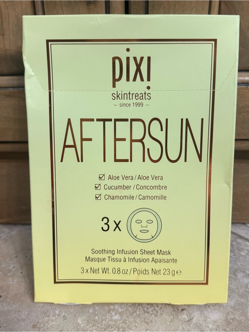 Pixi Skin Treats After Sun Soothing Infusion Sheet Masks